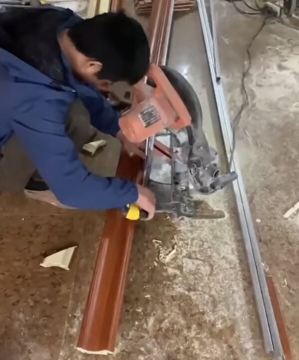 Cách xác định góc cắt phào chỉ nhựa